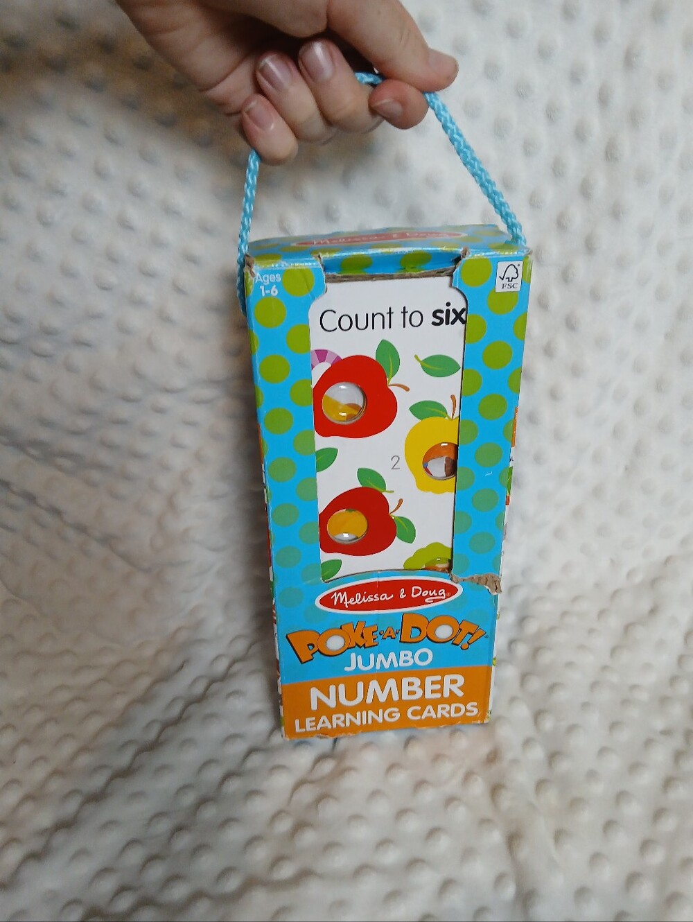 2/$18 Melissa And Doug Counting Game Kids Learning Activity Pop Cards Sesnory
